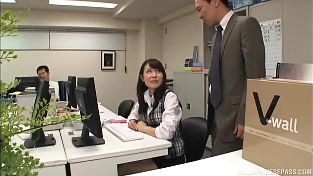 Hot Office Worker Imai Mayumi Ready For Hard Cock Action