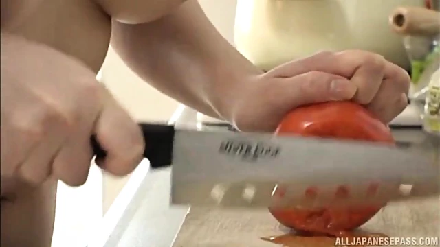 Naughty Japanese Housewife Cleans Home Naked For Steamy Thrills