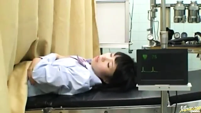 Teen Japanese Model Gets Steamy Visit From Gynecologist Examining Her