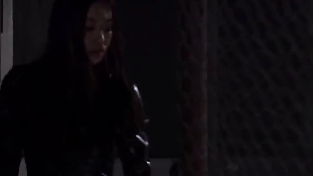 Seductive Japanese Girl In Leather Bodysuit Gets Gangbanged At Work