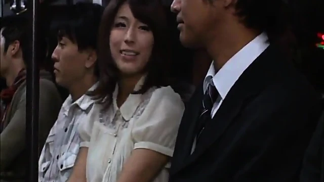 Seductive Busty Japanese Star Gets Fondled On Bus Before Hard Facial Gangbang