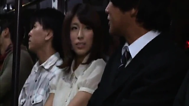 Seductive Busty Japanese Star Gets Fondled On Bus Before Hard Facial Gangbang