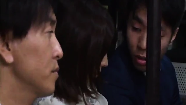 Seductive Busty Japanese Star Gets Fondled On Bus Before Hard Facial Gangbang