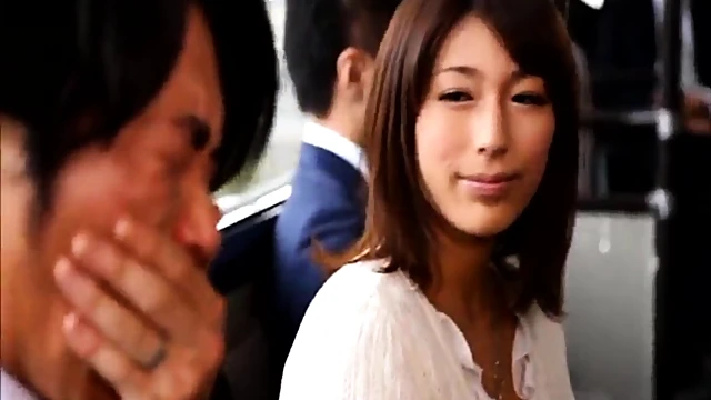 Seductive Busty Japanese Star Gets Fondled On Bus Before Hard Facial Gangbang