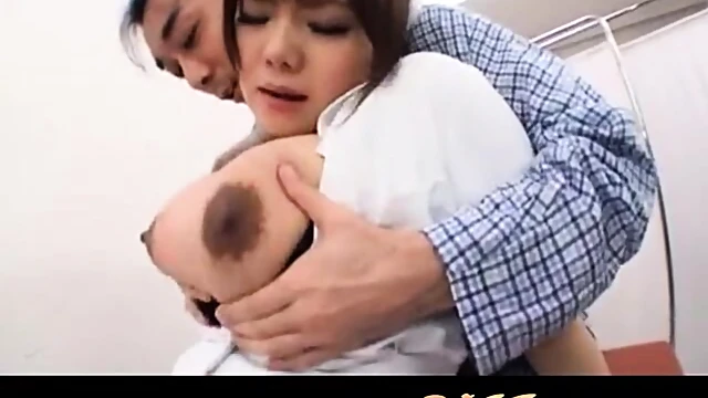 Sizzling Busty Asian Babe Loves Her Tits Groped & Licked Passionately