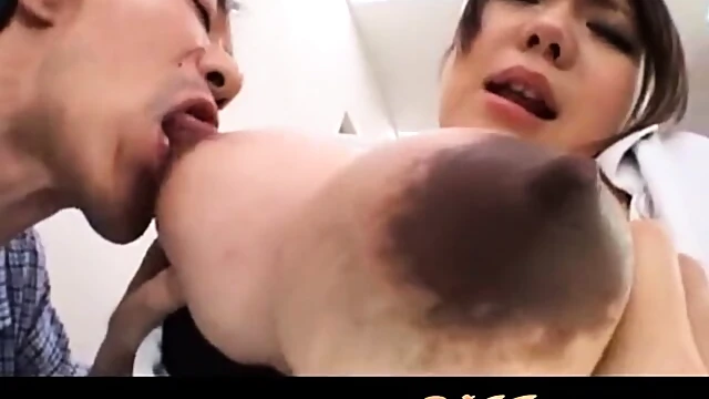 Sizzling Busty Asian Babe Loves Her Tits Groped & Licked Passionately