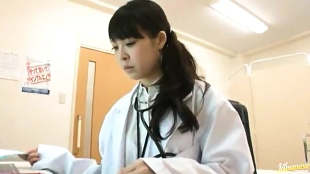 Passionate Japanese Nurse Lesbians Share Pleasing Moments Together