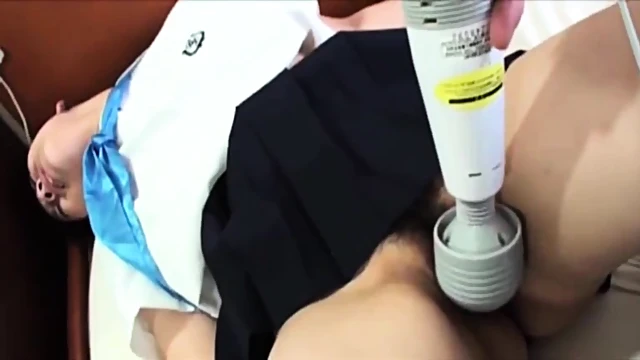 Vibrating Makoto’s Hairy Snatch Brings Unstoppable Pleasure Waves