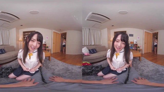 Seductive Schoolgirl Seduces You In Vr While Girlfriend Sleeps Unknowingly Nearby
