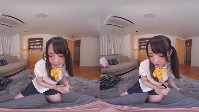 Seductive Schoolgirl Seduces You In Vr While Girlfriend Sleeps Unknowingly Nearby