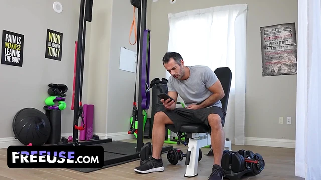 Alex Coal, The Ultimate Fembot, Gives Muscular Lover A Massage He'll Never Forget - FreeUse