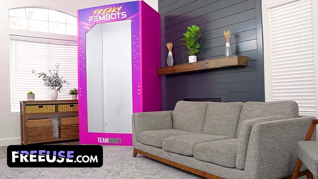 Sex Robot Veronica Church Schools Inexperienced Teen on How to Make It to Third Base - Freeuse