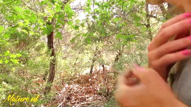 Sneaky Milf Michelle Teases Her Bush While Being Watched Publicly