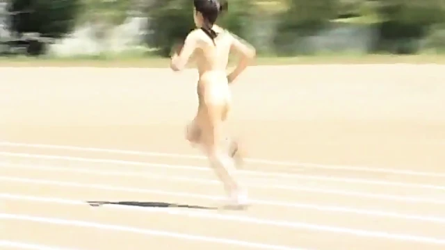 Sexy Athletes Stripped Down Compete Nudely In Japanese Sports Event