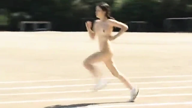 Sexy Athletes Stripped Down Compete Nudely In Japanese Sports Event