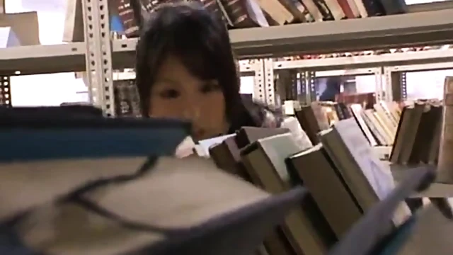Hot Japanese Librarian Gets Drilled Amidst Quiet Library Shelves