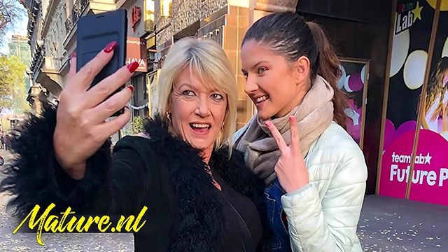 Milf Amy Seduces Young Tinder Date Francesca For Steamy Night Together