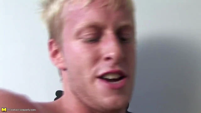 Stepmom Trio Tempts Young Man Into Steamy Multi-Way Encounter