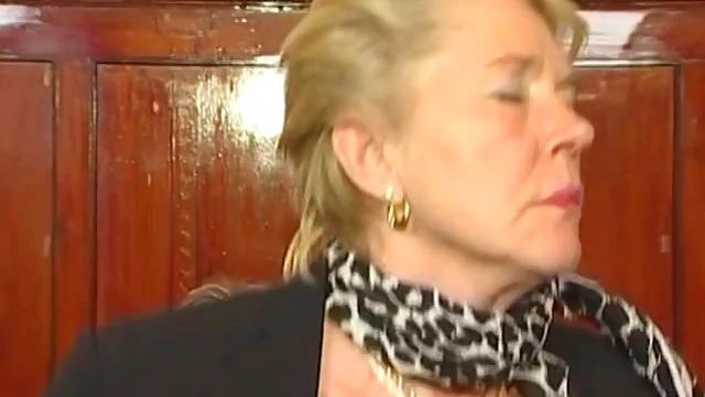 Stylish Granny Gets Proper Fuck From Younger Man In Retro Settings