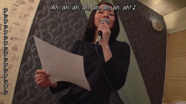 Seductive Mature Japanese Wife Sings Naughty Karaoke Before Steamy Sex Act