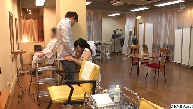 Mizuna Wakatsuki JAV Temptation Salon Risky Sex Scene Subtitle