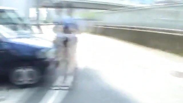 Public Nudity JAV: Stark Naked Construction Worker Gets Subtitles Added