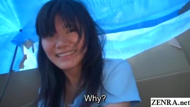 Desperate Homeless JAV Star Trades Sex For Food In Cardboard Shack