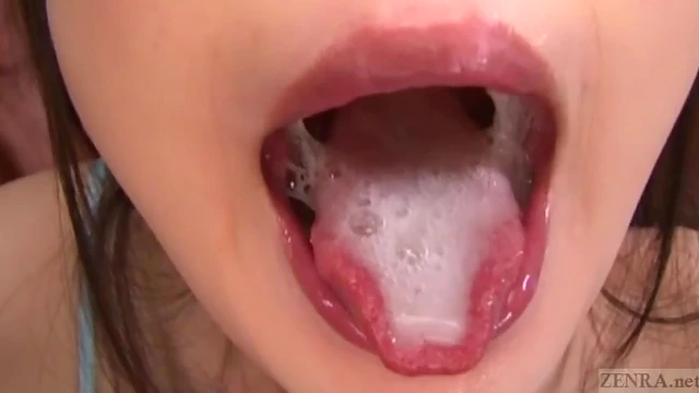 Arisa Nakano's Subbed Japanese AV Star Gokkun Blowjob Extravaganza