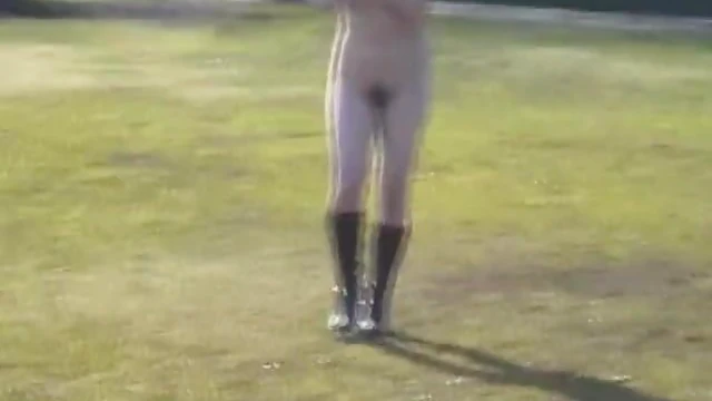 Japanese Babe Peeing Publicly Subtitled Before Joining Soccer Game Action
