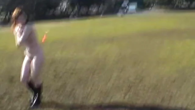 Japanese Babe Peeing Publicly Subtitled Before Joining Soccer Game Action