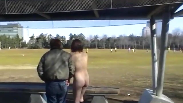 Japanese Babe Peeing Publicly Subtitled Before Joining Soccer Game Action