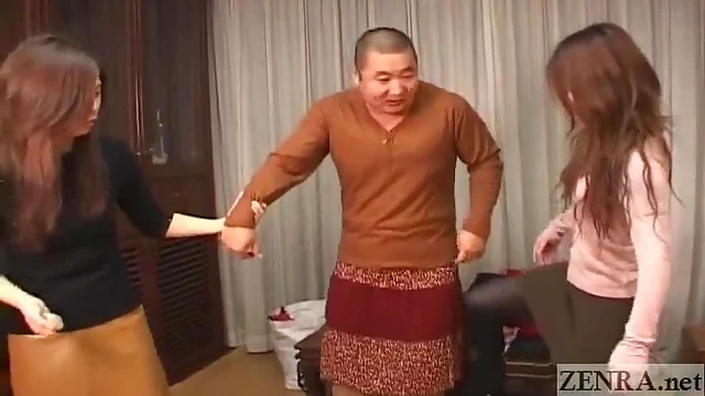 Japanese Cross-Dresser Feminizes Submissive Guy in Drag Showdown