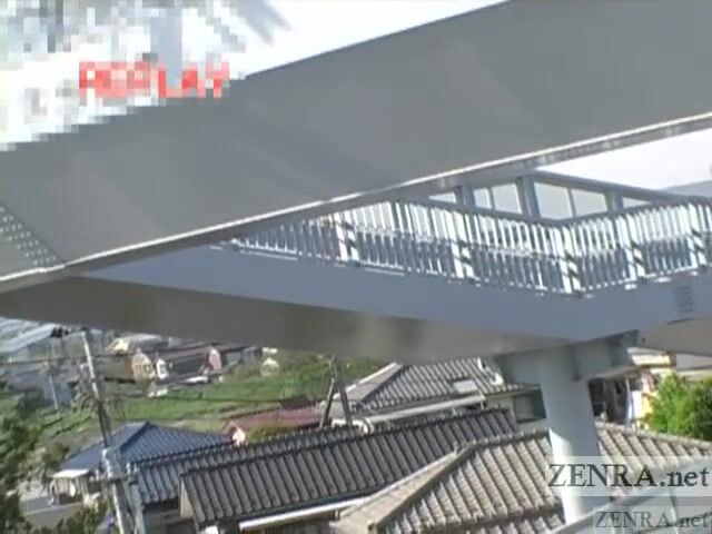 Busty Subtitled Japanese Public Nudist Takes Seductive Walk In Nature