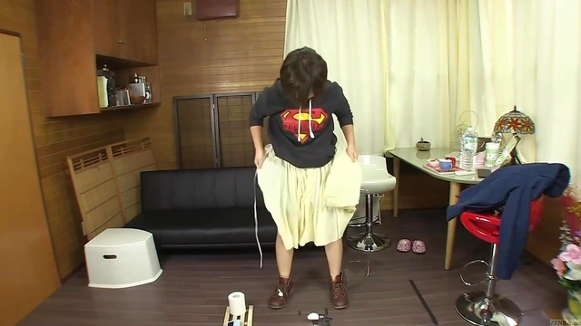 Japanese Amateur's Desperate Pee Failure Captured Subtitled in HD Quality
