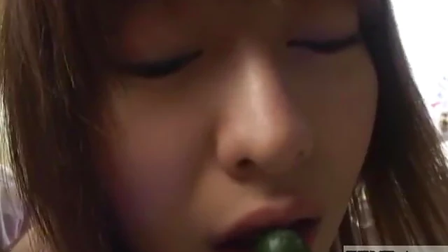 Unfaithful Japanese Wife's Kitchen Foreplay Captivates in Explicit Detail