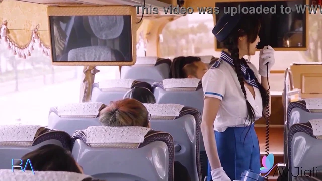 Busty Asian Slut Enjoying Wild Sex Tour Bus Orgasms With Subtitles