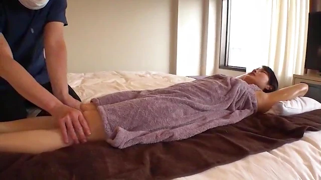 Young Japanese Teacher Deceived Into Beauty Treatment; Secretly Filmed Changing Clothes & Sex