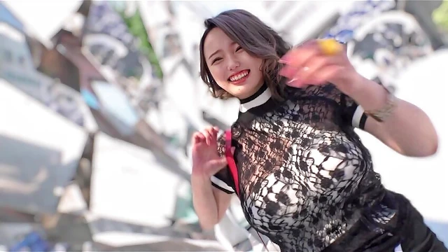 Super Busty New Gravure Idol's Secret POV Before Debut Captured Live On Camera