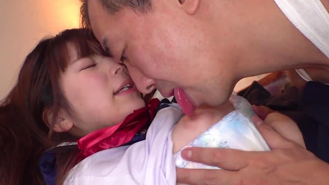 Busty Daughter Trained Secretly By Perverted Father-In-Law Without Mom's Knowledge