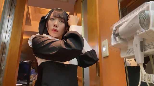 Beautiful Woman Tempted By Big Money, Seductive Nun Gets Heated Creampie Action!