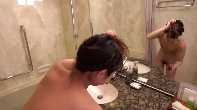 Cozy Hotel Tryst With Tiny-Titted Colleague Ends In Passionate Cumming Orgasm