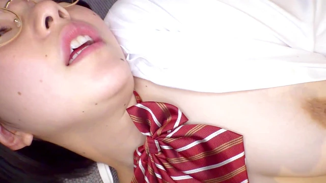 Innate Charm, Fair-Skinned Glasses-Wearing Student's Secret Hotel Creampie Delight With Uncle