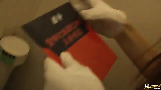 Excited Naked Japanese Girls Chase Each Other Around City Streets