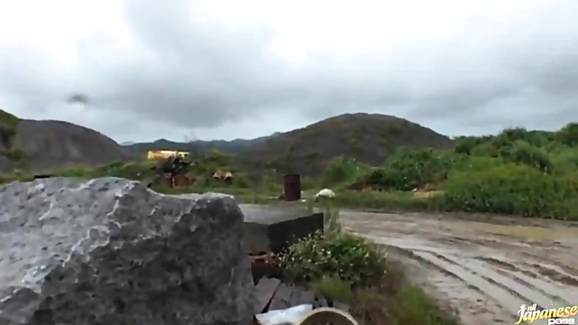 Rio Hamasaki Takes Two Dicks Outside For A Wild Outdoor Orgy