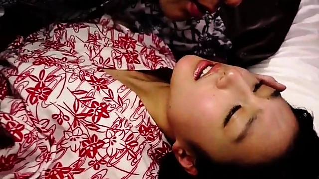 Passionate Hairy Pussy Asian Gets Fucked Hard After Cock Sucking