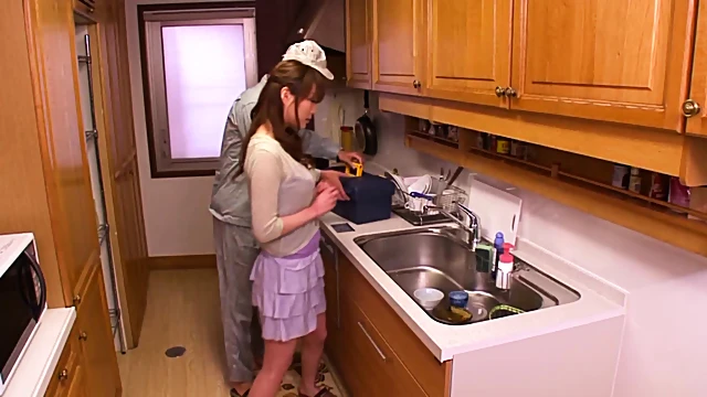 Akari Hoshino Licks Asshole Balls Then Nails Him Hard Core Style