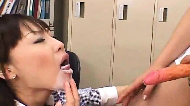 Asian Beauty Seduces Partner With Expert Blowjob Skills