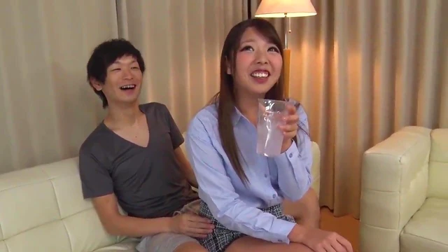 Seductive Figure Drinking Scene Ends in Hot Threesome with Kanon Yumesaki