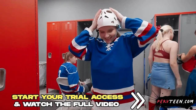 Naughty Teen With A Big Ass Seduces The Cameraman In The Locker Room