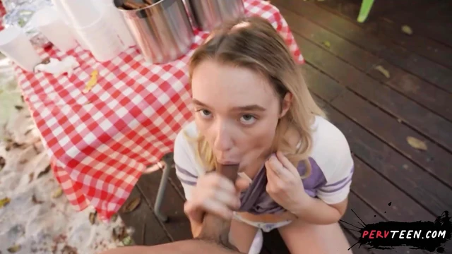 Banging a Bootylicious Teen in Risky Public Pool Fuck!